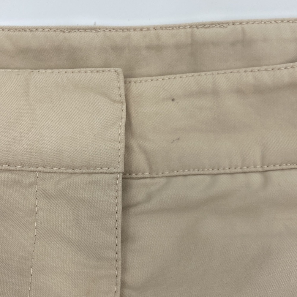 TWP Size Womens 12 Tan Office Ankle Pants - Picture 2 of 13